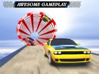 Acrobacias extremas de carros 3D: Turbo Racing Car Screen Shot 9