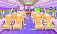 सफाई ट्रेन और हवाई जहाज और ट्रक आइसक्रीम Screen Shot 1