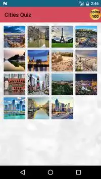 Famous Cities Quiz. Check the photo guess the city Screen Shot 1