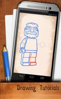 Drawing for Lego Simpsons Screen Shot 1