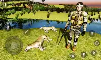 Wolf hunting games:3d free shooting game Screen Shot 0