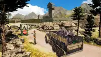 Offroad Army Truck Simulator Game 3D Screen Shot 0