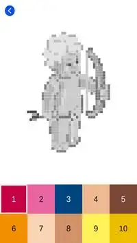Color By Number - Pixel Art images Screen Shot 3