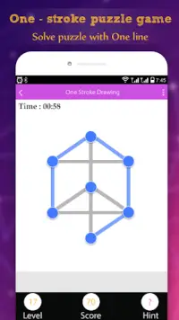 One Touch Connect dots - one stroke puzzle game Screen Shot 3