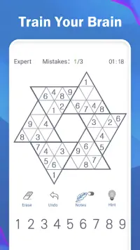 Killer Sudoku: Puzzle Games Screen Shot 2
