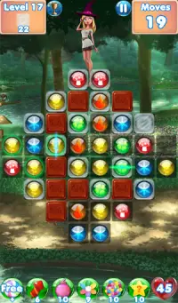 Bubble Girl - Match 3 games and fun puzzles Screen Shot 0
