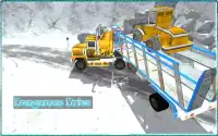 Uphill Snow Cargo Truck Drive Screen Shot 1