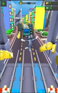 Subway Tom Run Jerry Adventure Screen Shot 0