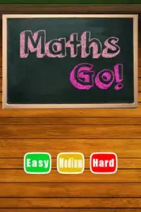 Maths Go! Screen Shot 0