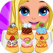 Peach UpsideDown Cupcakes