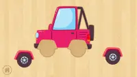 Kids Puzzle Car & Vehicles Jigsaw Screen Shot 4