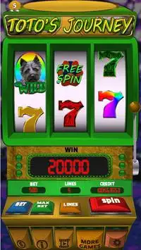 Toto's Journey of Slots Screen Shot 2