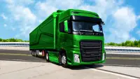 Euro Truck Simulation game 3D Screen Shot 0