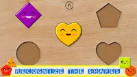 Gry przedszkolne dla dzieci - drewniane puzzle Screen Shot 2