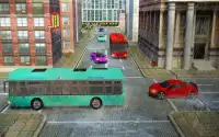 conduzir ônibus simulador cidade ônibus jogos 2018 Screen Shot 7