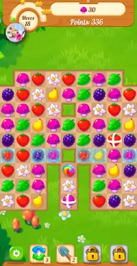 Pb Garden Tales | Puzzle Game | Colorful match 3 Screen Shot 4