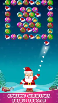 Christmas Bubble Shooter Game Screen Shot 2