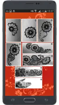 Henna Design Step Guide 2017 Screen Shot 0