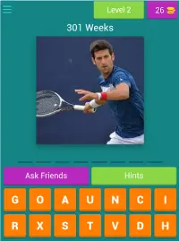 World Number 1 Tennis / Quiz Screen Shot 6