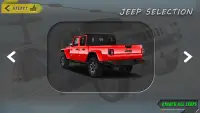 Faixas impossíveis: Offroad Jeep Stunt Race Master Screen Shot 3
