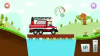 Little Fire Station Truck Game Screen Shot 21