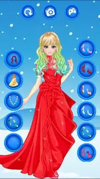 Snow Princess Dress Up Screen Shot 0