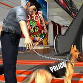 Police Dog Subway Crime City