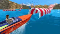 3D Amazing Water Boat Driving Simulator Screen Shot 4