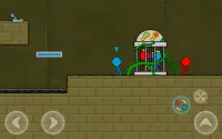 Red and Blue Stickman : Animation Parkour Screen Shot 18