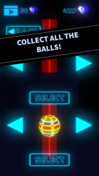 Ballz & Wallz: Tap Tap Ball Dodge, Avoid Collision Screen Shot 2