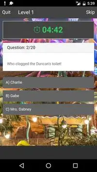 Trivia Quiz for Disney Fans Screen Shot 0