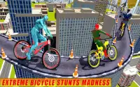 Amazing Superhero BMX Rider Stunt Racing Screen Shot 10