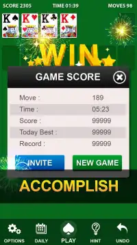 Solitaire ♠ Screen Shot 5