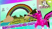 Unicorn Paradise Craft - Girls & Pony World Screen Shot 2