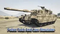 Police Tank And Cars Simulator Screen Shot 2