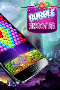 New Bubble Shooter 2021: Lost in Galaxy 🎈🎈 Screen Shot 1