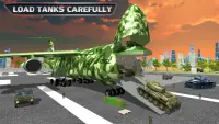 جيش حمولة طائرة حرفة: جيش المواصلات ألعاب Screen Shot 4
