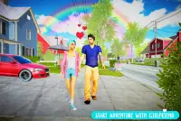 Virtual Girlfriend My Neighbour: life love story Screen Shot 3