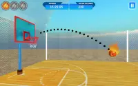 Lanzamiento de baloncesto: golpe de clavada Screen Shot 7