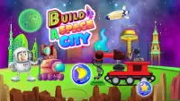 Construa uma cidade espacial: jogo de construção Screen Shot 3