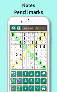 Sudoku X (Diagonal sudoku puzzle) Screen Shot 6