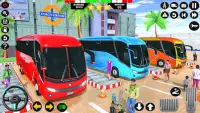 Passenger Bus Driving Games 3D Screen Shot 1