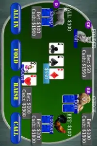 Poker - Texas Holdem zoo Screen Shot 0