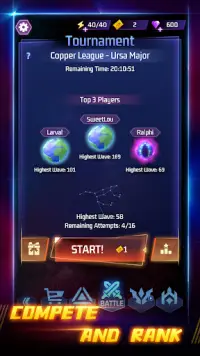 Space Tower - Galaxy Tower TD Screen Shot 2