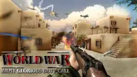 World War Army Glorious Duty : WW2 Shooter Offline Screen Shot 0