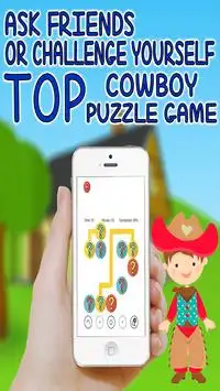 cowboy games for free for kids Screen Shot 1