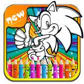 🎨 Sonic Coloring Book