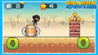 Ninja Desert Adventures Screen Shot 3