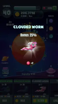 Worm Idle - Clicker Screen Shot 4