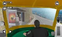Tuk Tuk Auto Rickshaw Simulator - Hill Climb 3D Screen Shot 1
